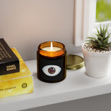 El Ojo Candle, Coconut Apricot Wax (4oz, 9oz)